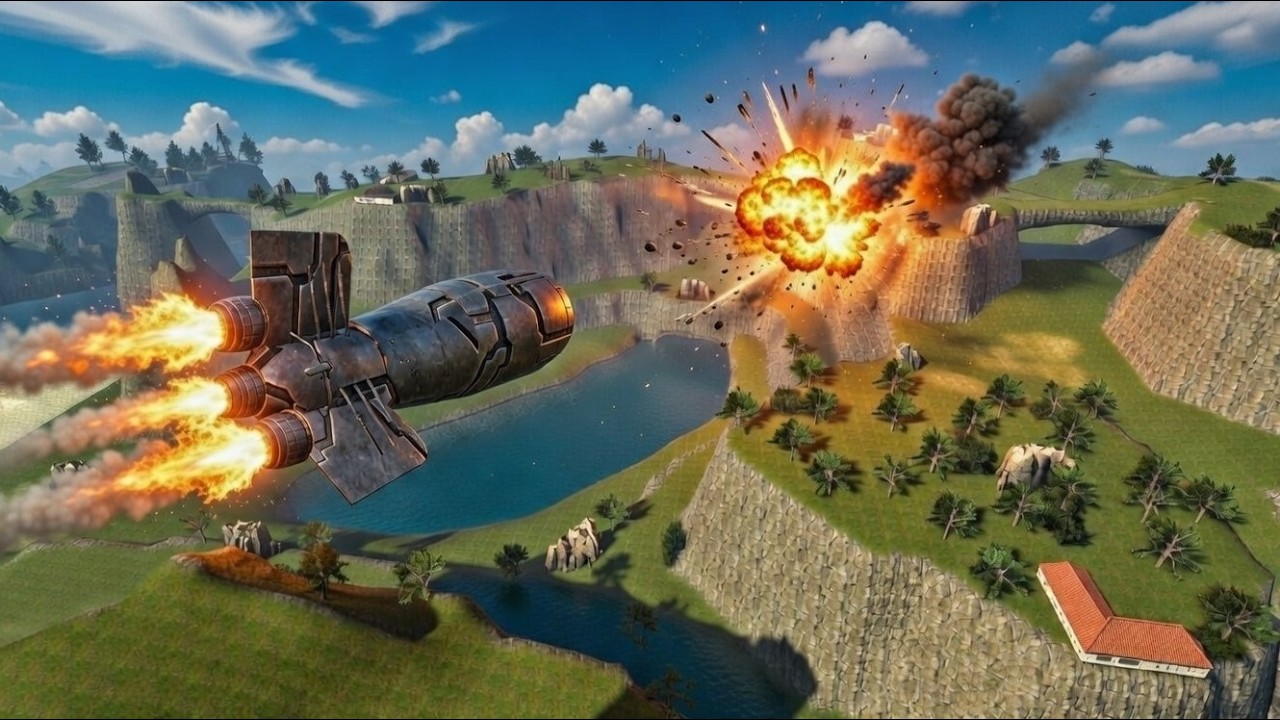 Testing the Strongest NUCLEAR Bombs at Mountain Villages… | GMod