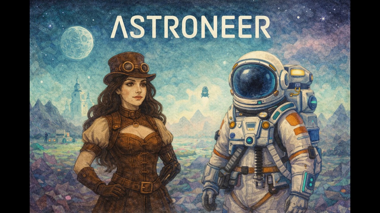 Ледяная планета в Astroneer