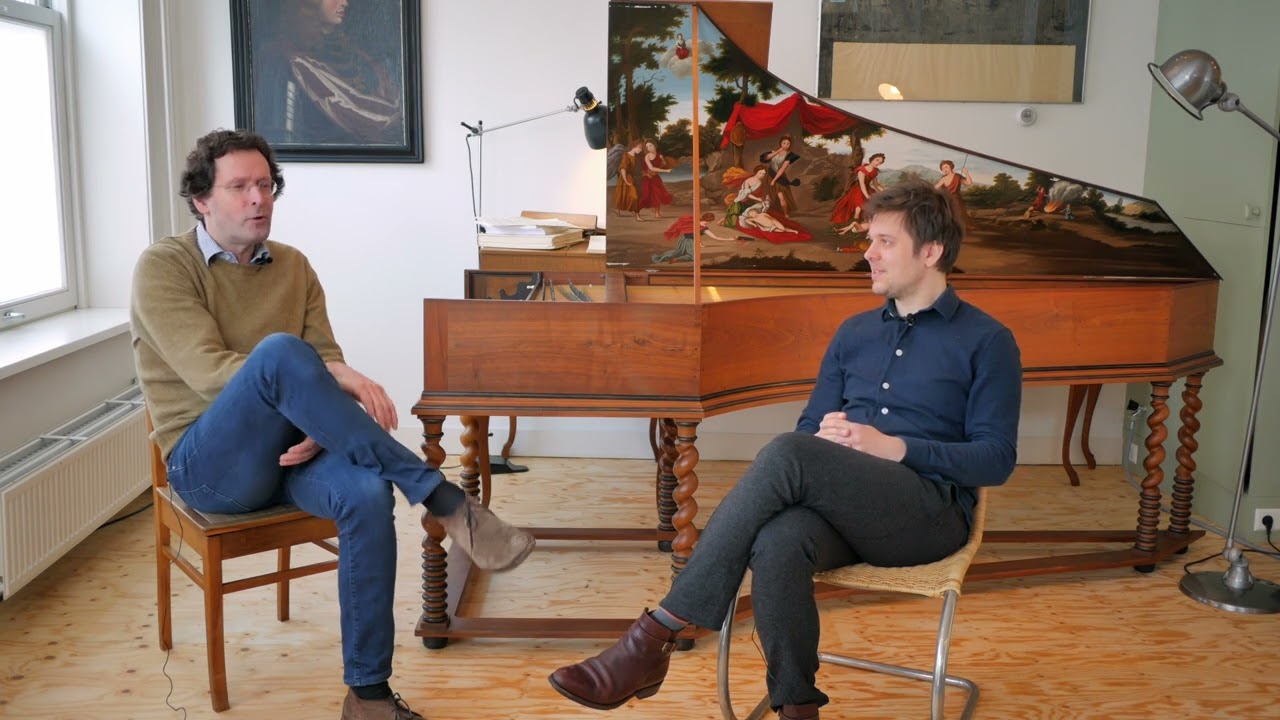Menno on the Labrèche harpsichord