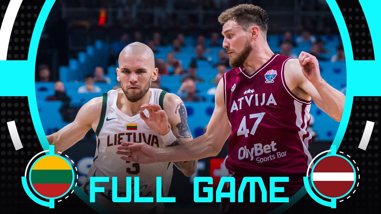 Round of 16 | Lithuania v Latvia | Full Basketball Game | FIBA EuroBasket 2025