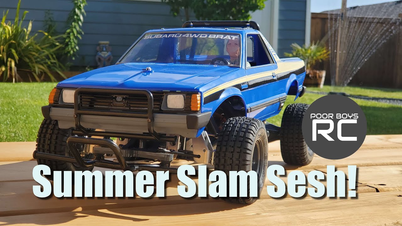 Tamiya Subaru Brat Summer Slam Sesh!