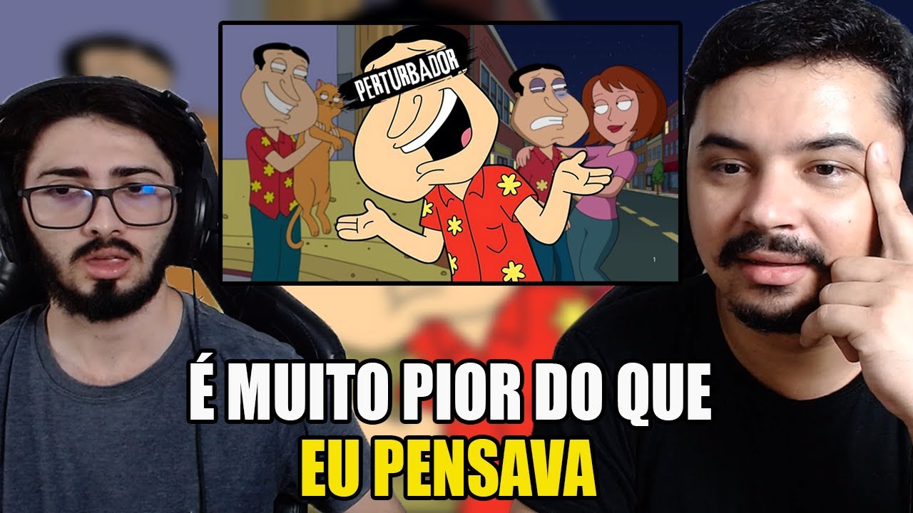 O Homem mais CRIMINOSO que já Existiu - Glenn Quagmire | REACT