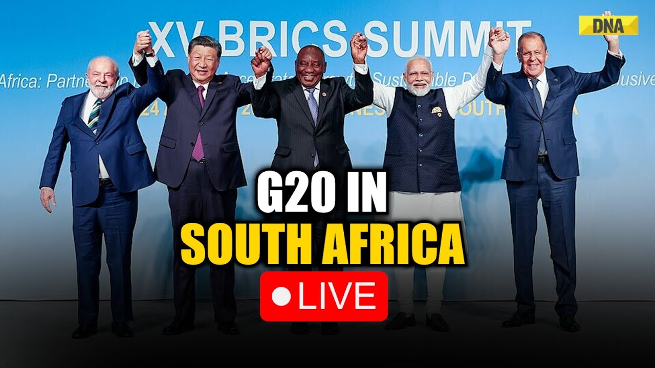 G20 LIVE: PM Modi In South Africa For G20 Summit Amid Trump's Boycott | Johannesburg | World Leaders
