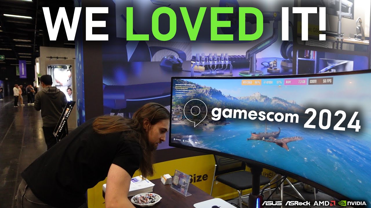 Gamescom 2024 - Amd, Nvidia, Intel, Asrock... lots of NEW games and so much more!!