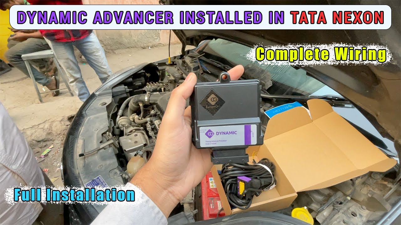 Dynamic Advancer Installation In Tata Nexon Cng | Deepu Cng | Ultimate Performance