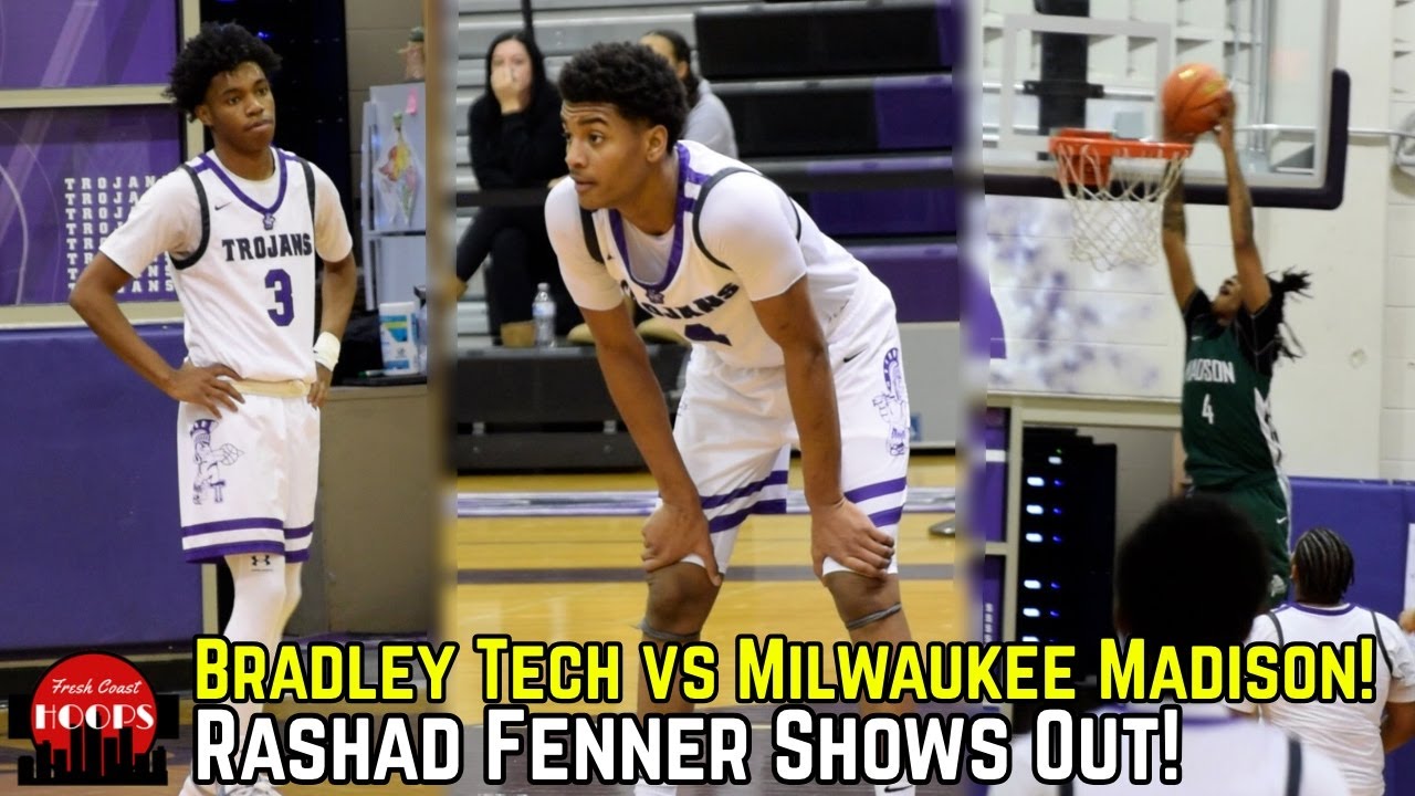 Milwaukee Hoopers Go At It! Bradley Tech Takes On Milwaukee Madison!