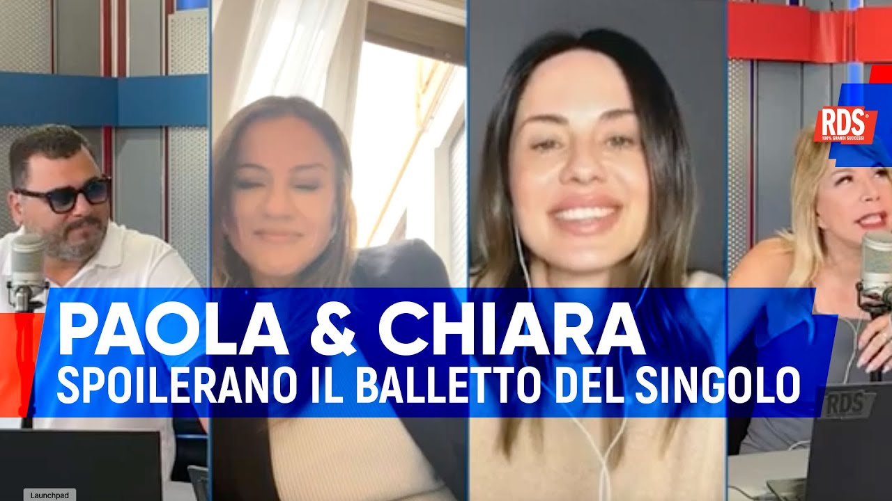 Paola & Chiara a RDS ci raccontano il nuovo brano “Festa Totale” e spoilerano l’arrivo del balletto
