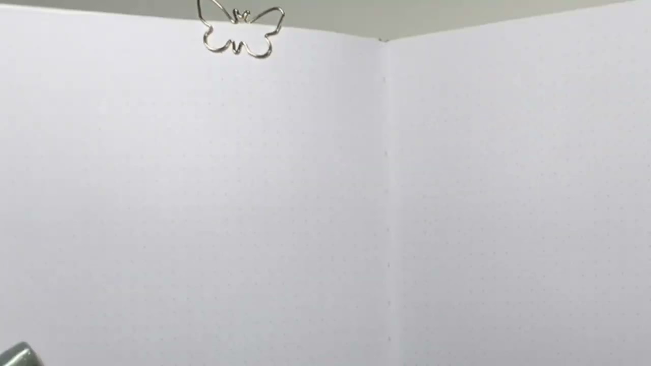Tsuki Cloud White &lsquo;Flutter + Dream&rsquo; Limited Edition Bullet Journal by Notebook Therapy  Pelican. B5