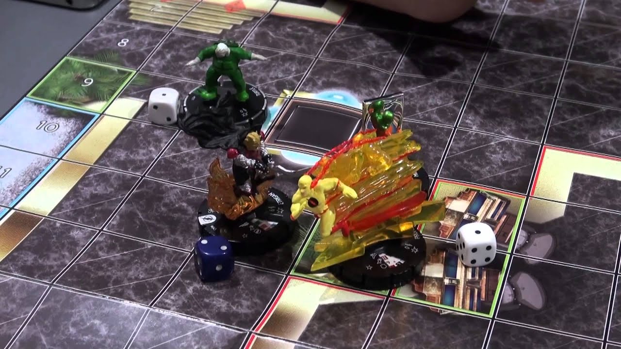 DC Heroclix The Flash Draft Battle Report