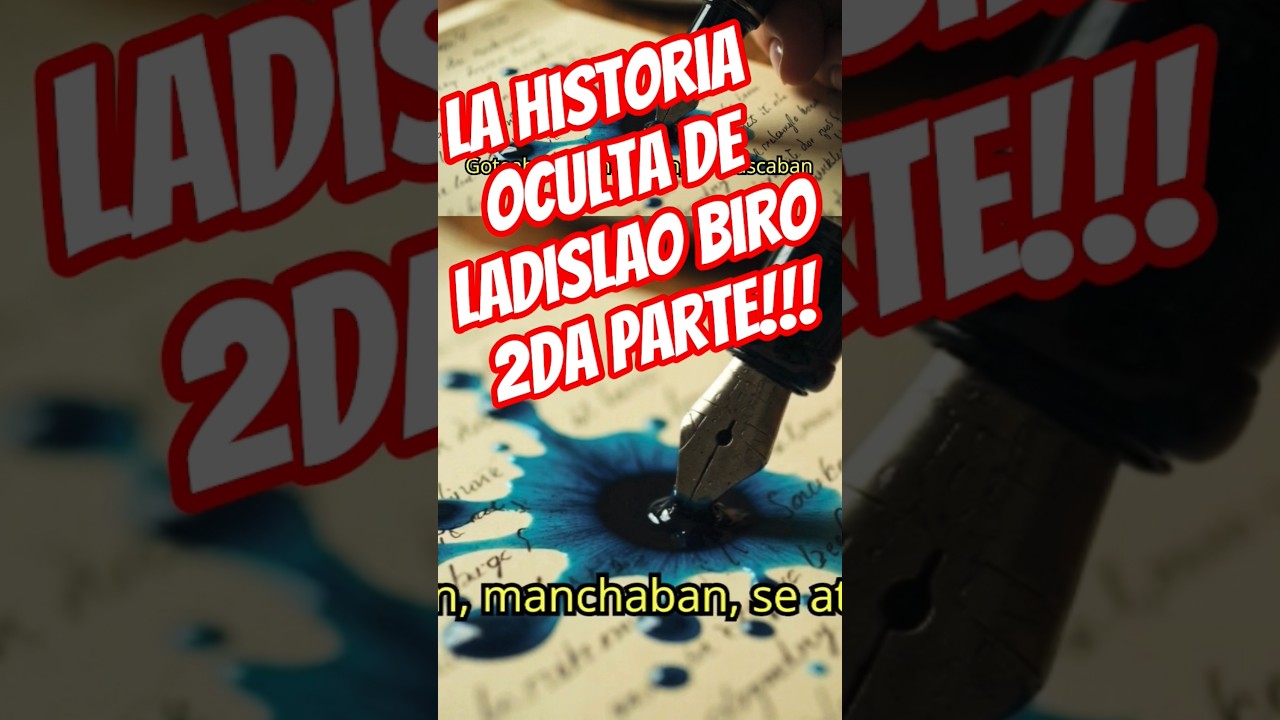 LA HISTORIA OCULTA DE LADISLAO BIRO!!! #historia #birome #biro #peliculas
