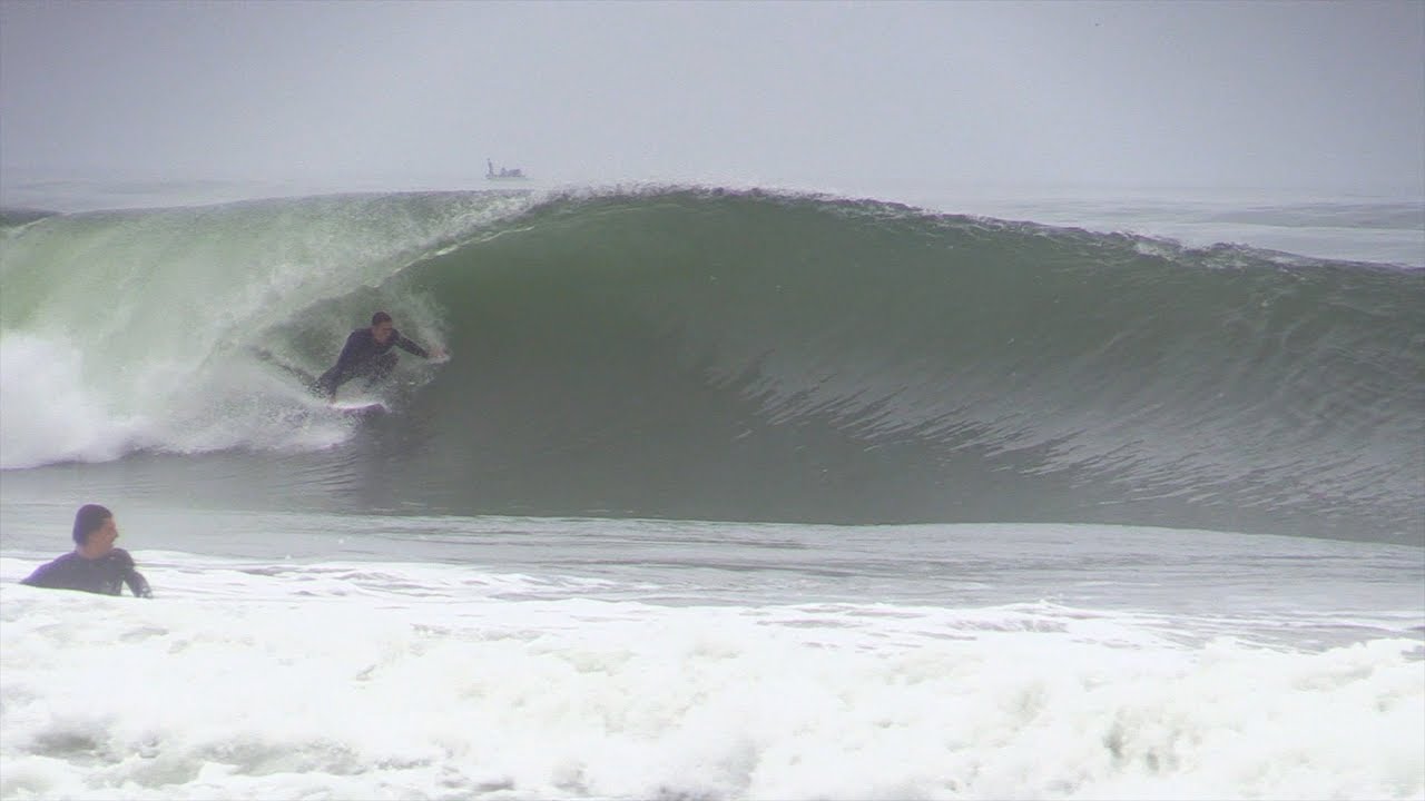 Surfing Glassy Shorebreak BARRELS