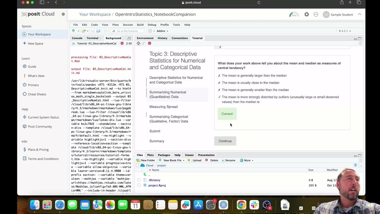 OpenIntro Statistics, Companion Notebook (Intro for Students)