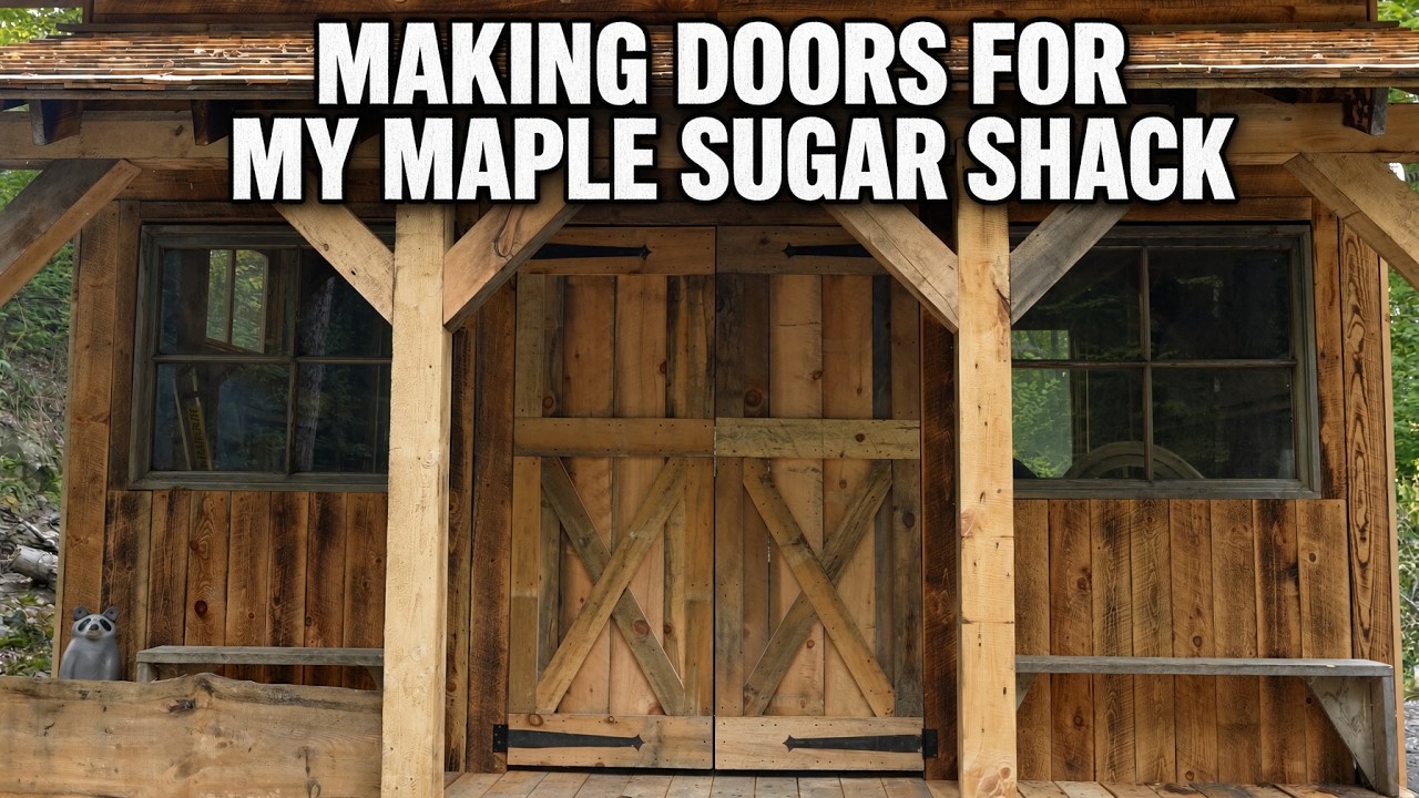 Making Doors for my Maple Syrup Shack | Old-Fashioned Apple Pie in an Off-Grid Kitchen
