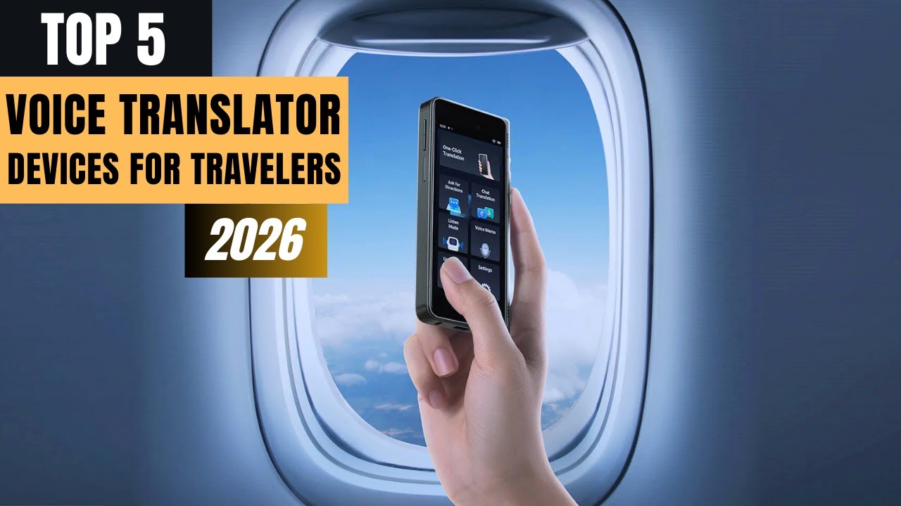 BEST Voice Translator Devices for Travelers In 2026