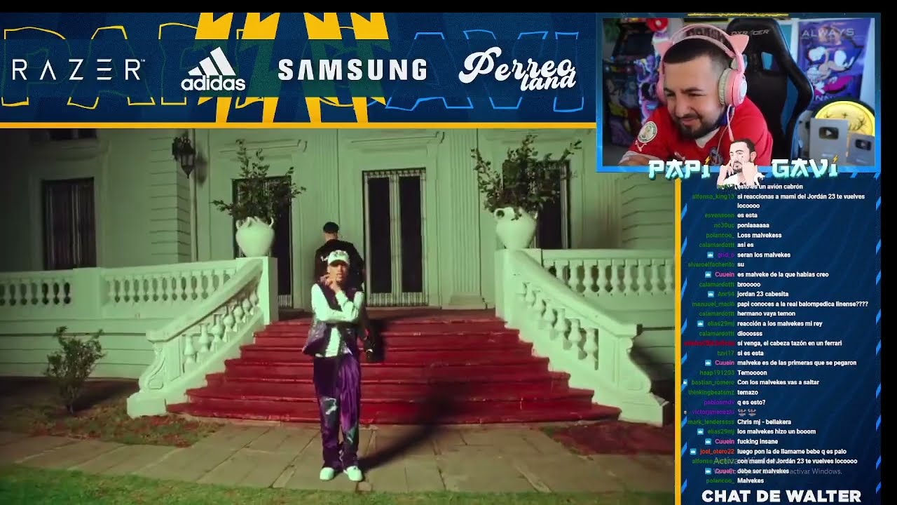 PAPI GAVI REACCIONA A FIERA - CRIS MJ x TIAGO PZK