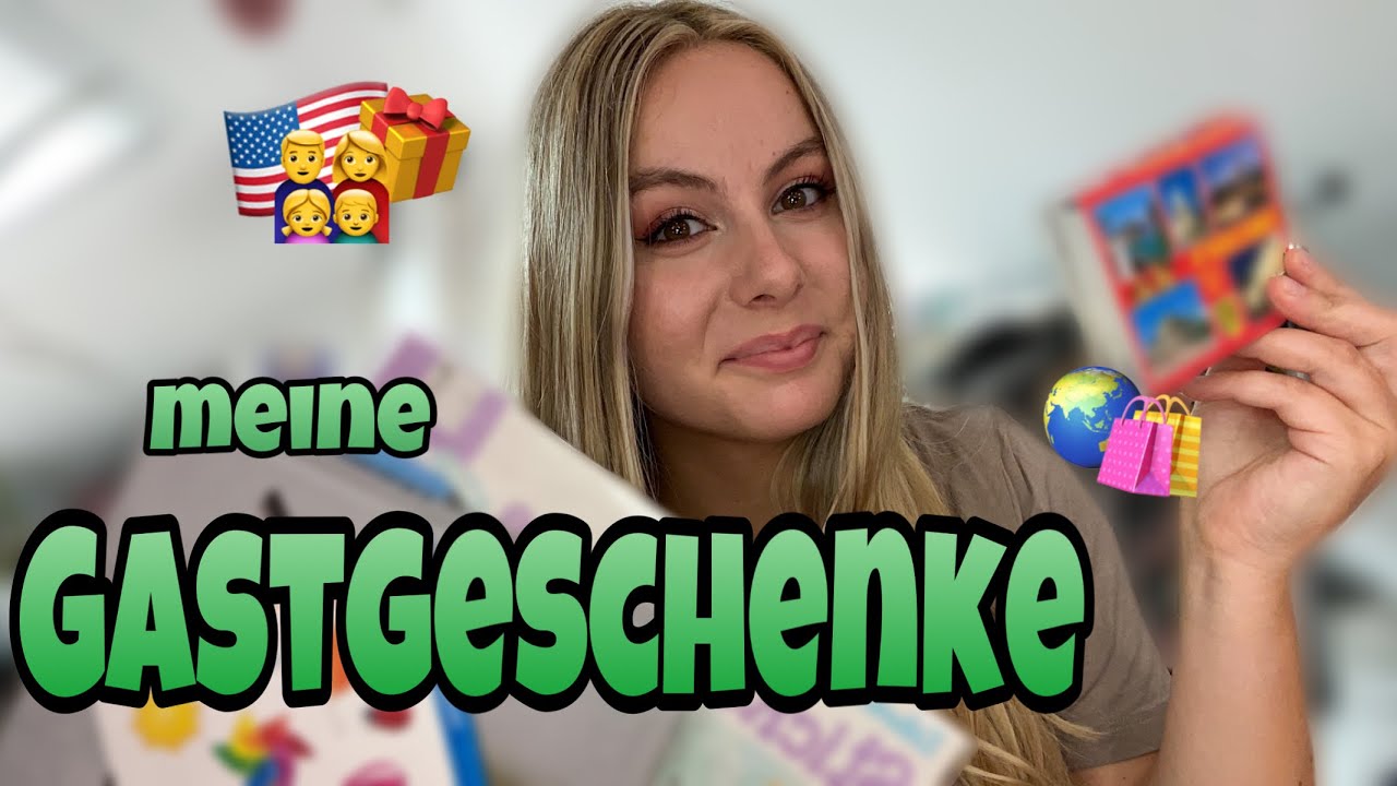 GASTGESCHENKE 🎁 für meine GASTFAMILIE 👨‍👩‍👧‍👦🇺🇸 | AuPair 2022/23 🛩 | travelina