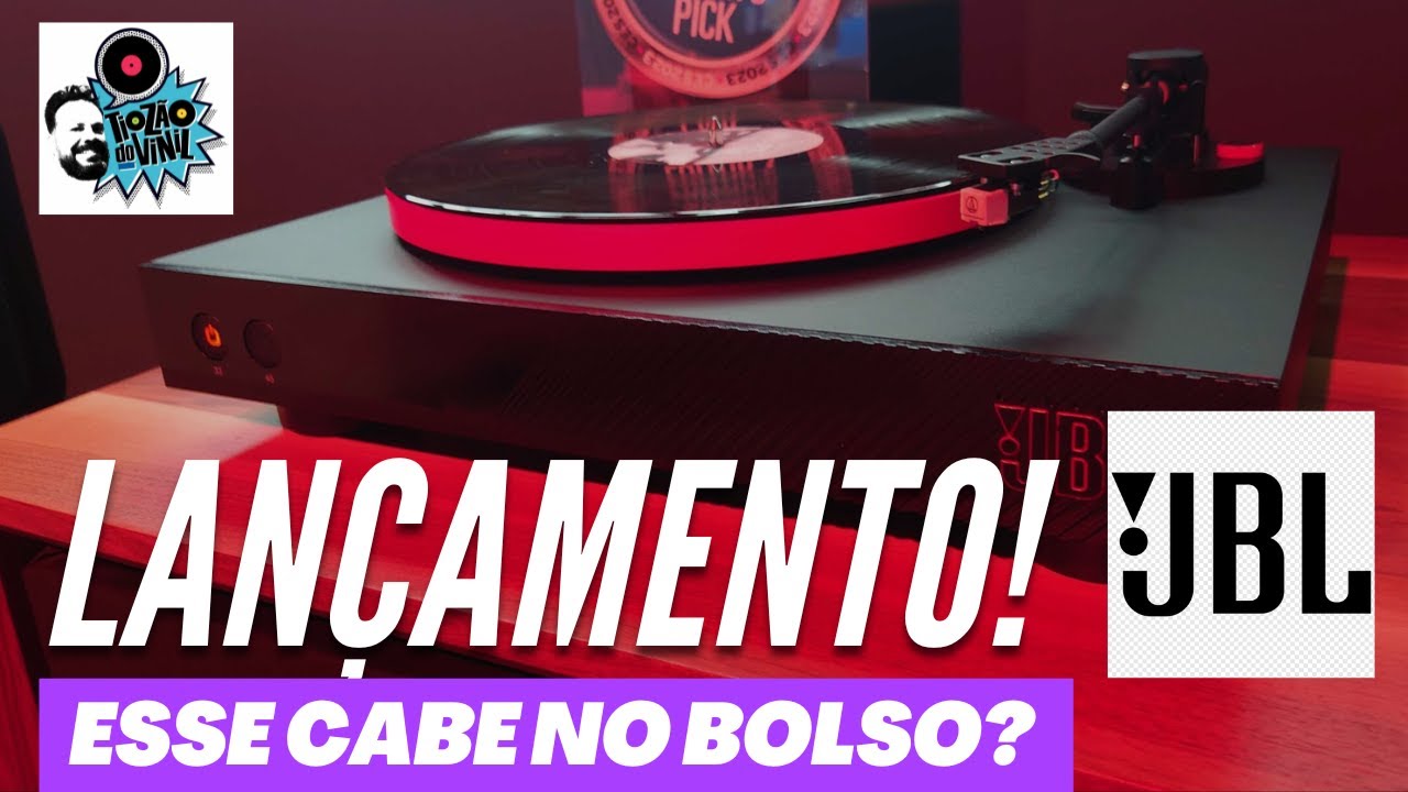 LANÇAMENTO! TOCA-DISCOS JBL SPINNER BT | Tiozão do Vinil