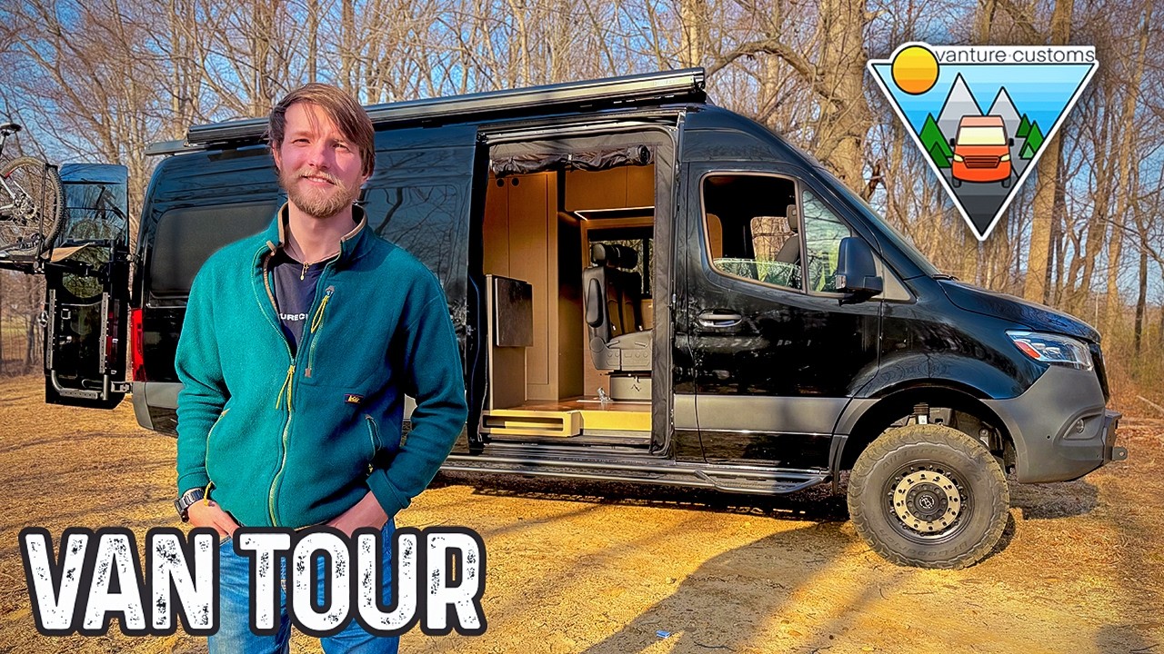 Custom Van Build: The Ultimate Home On Wheels - Vanture Customs Skyline 170 Sprinter