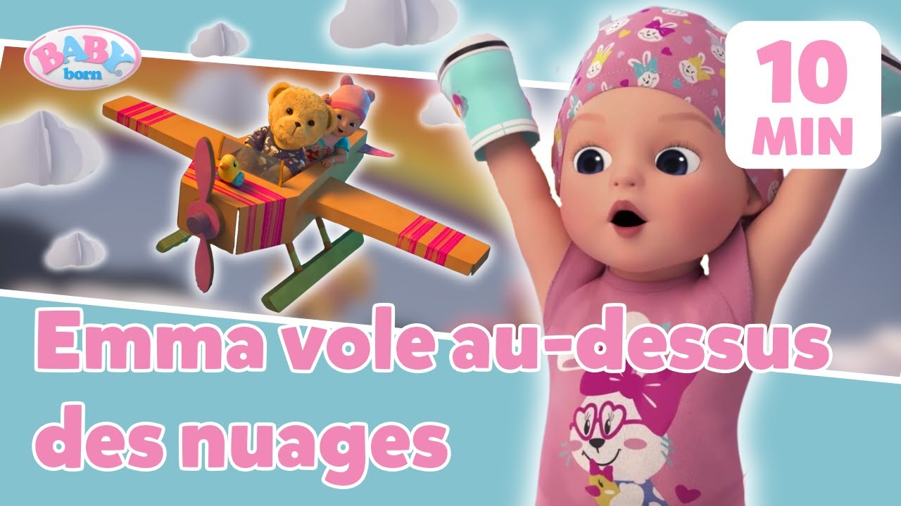 Au-dessus des nuages avec bébé ☁️🌙  | BABY Born dessin animé