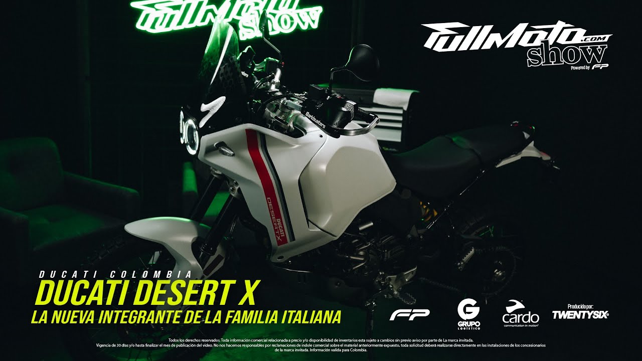 Ducati Desert X la nueva integrante de la familia italiana - Fullmotoshow / DF18