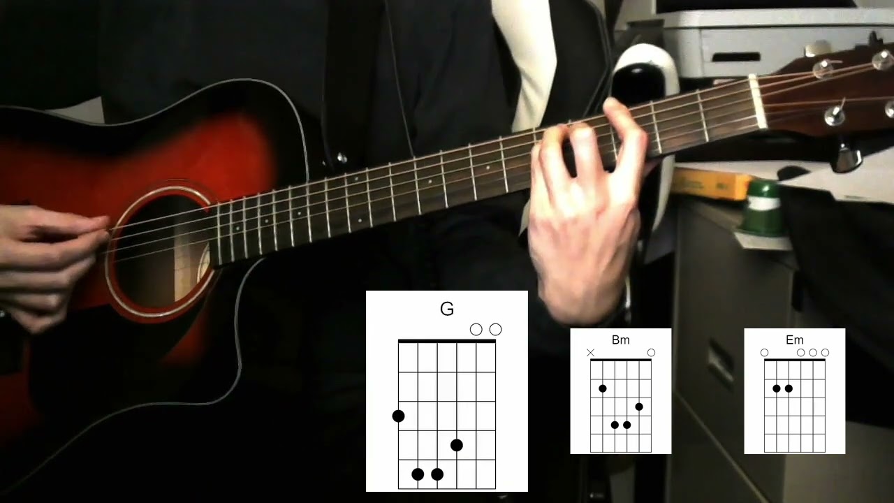 Duvet - bôa - Simple acoustic guitar tutorial