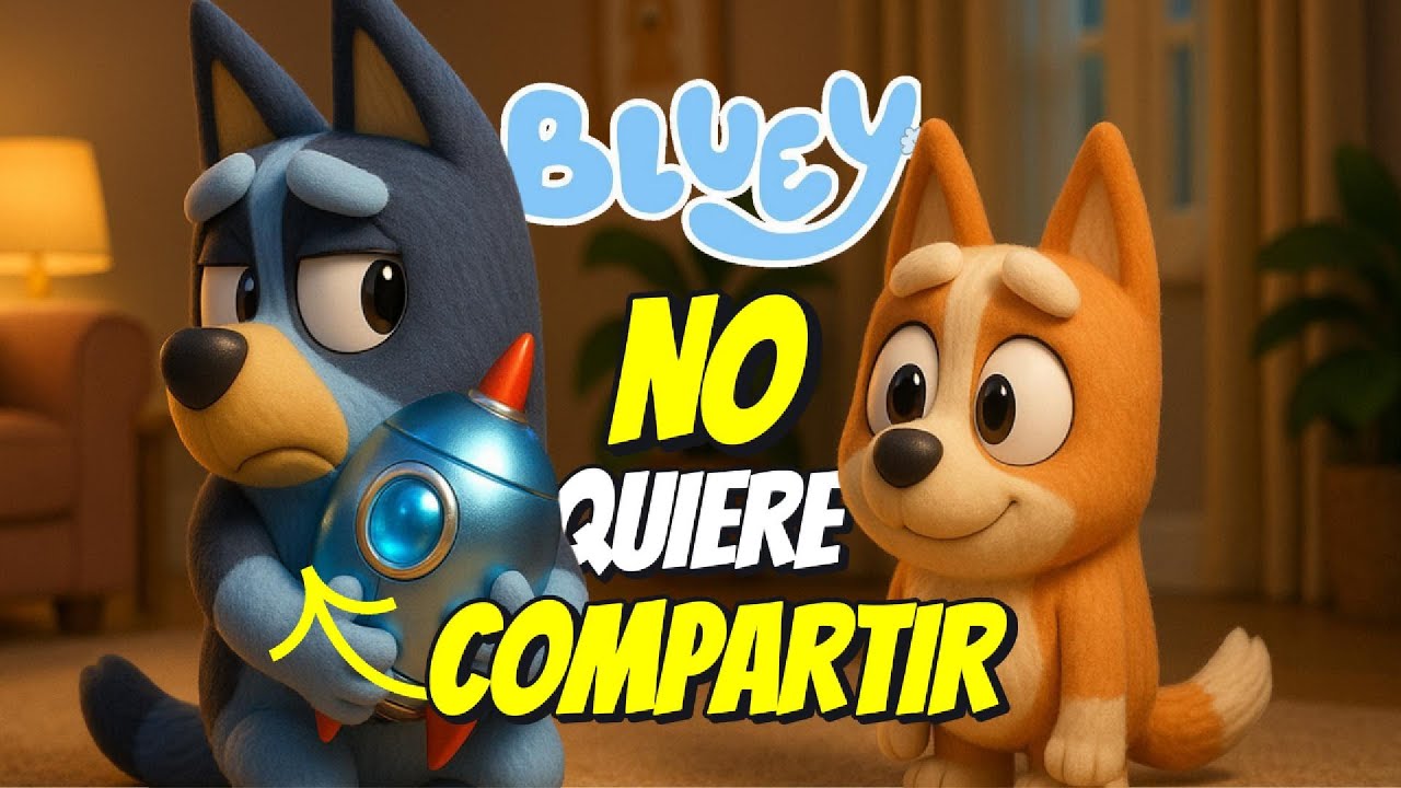 💙 El Nuevo Juguete de Bluey | Un Cuento Infantil sobre Compartir y la Amistad