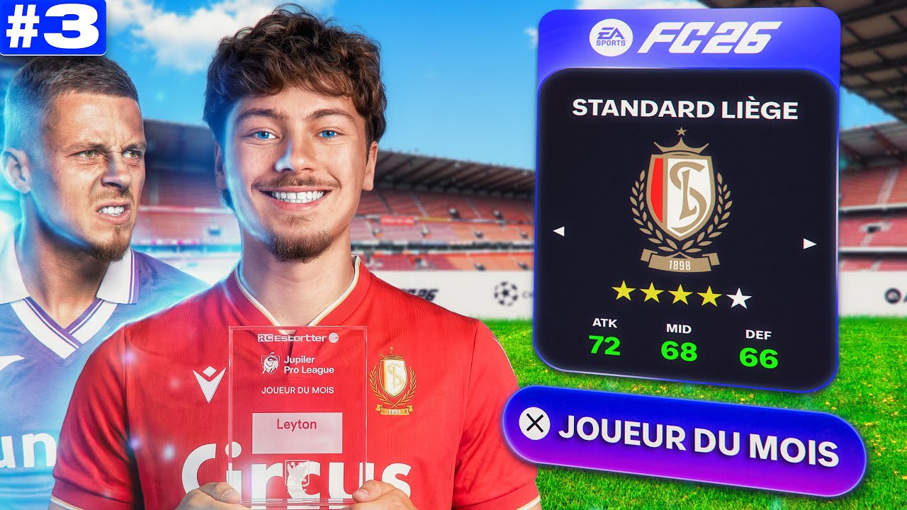 JE SUIS LE MEILLEUR JOUEUR DE BELGIQUE ?!🇧🇪🔥 | CARRI&Egrave;RE JOUEUR FC26 #3