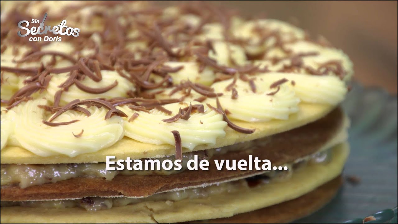 Torta Chilena con Higos y Leche Condensada (Lunes 01 de Febrero del 2016)