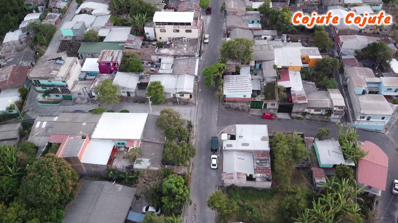 Tomas a&eacute;reas de una parte de Cojutepeque / CojuteCojute 4K