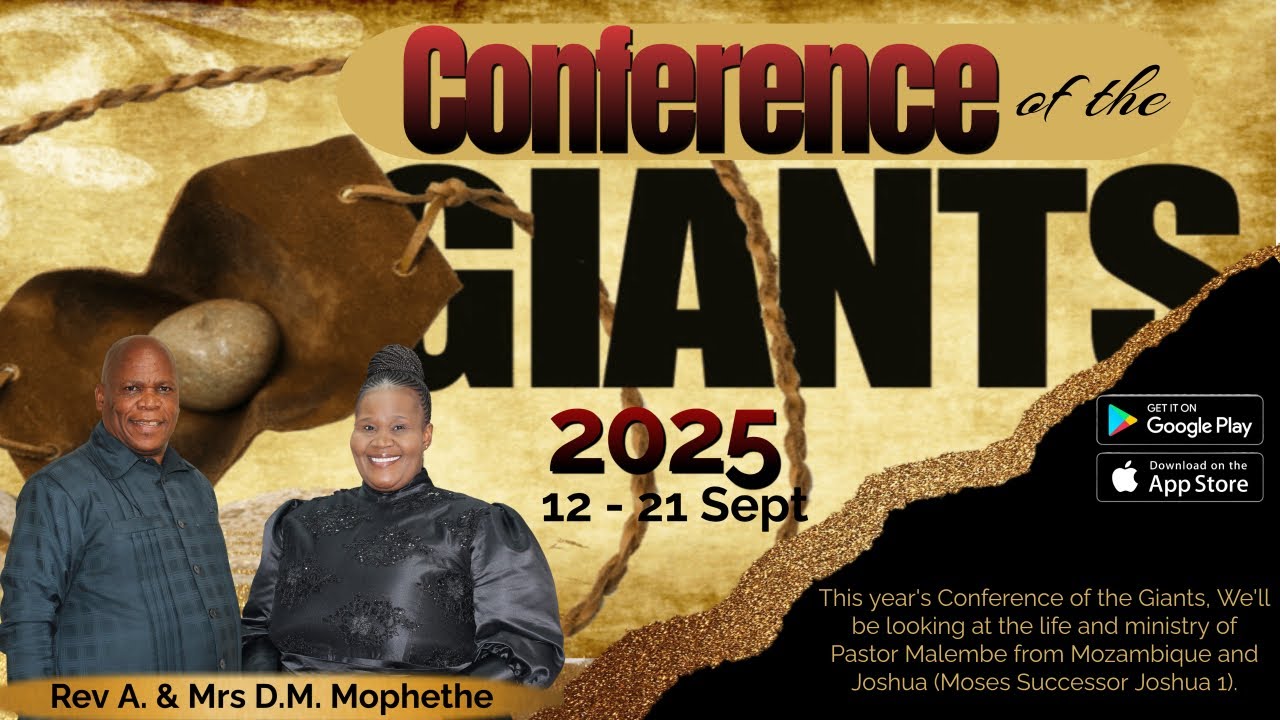 Conference Of The Giants | Sunday Service | Rev A. Mophethe | Prayer Changes Things.