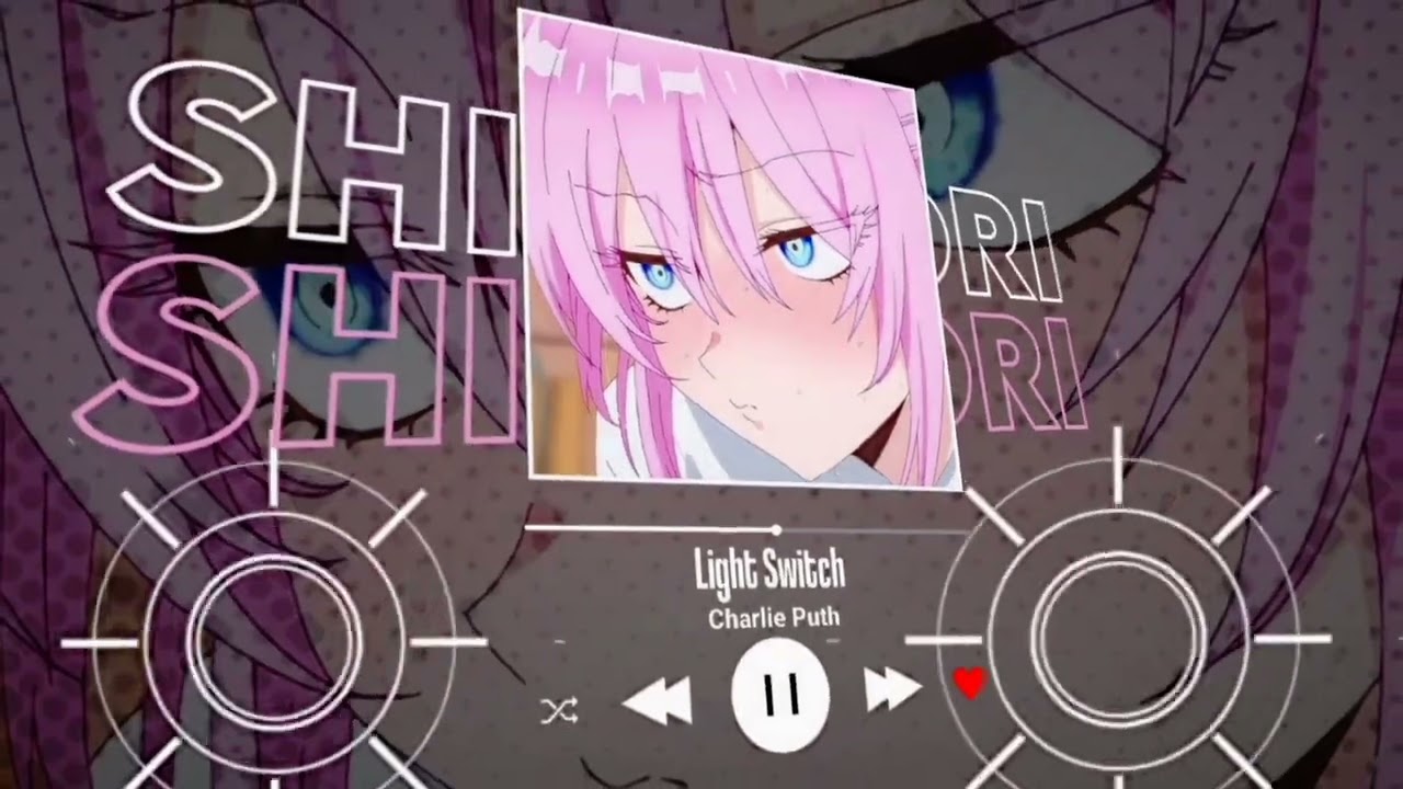light switch Shikimori edit amv preset | Free preset