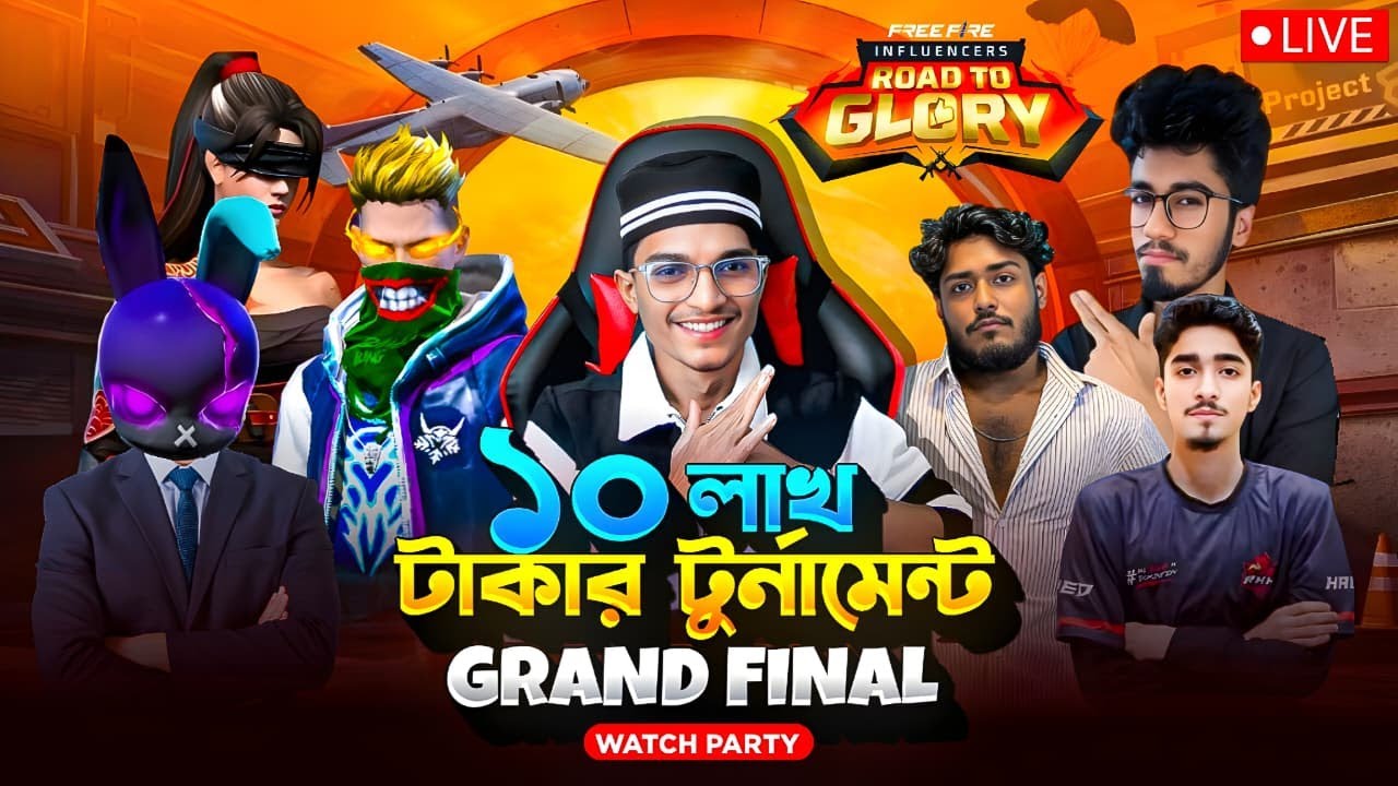 Road To Glory Grand Final 2026 I কে হবে Content legend? RAADVAI YT VS KRULL GAMING @raadvaiyt829
