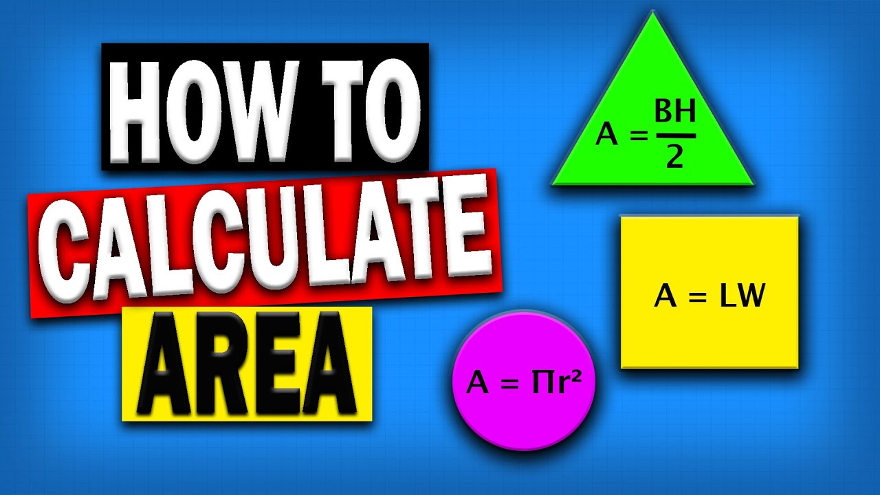 AREA EXPLAINED: Rectangles, Triangles & Circles - Functional Skills Maths Level 2