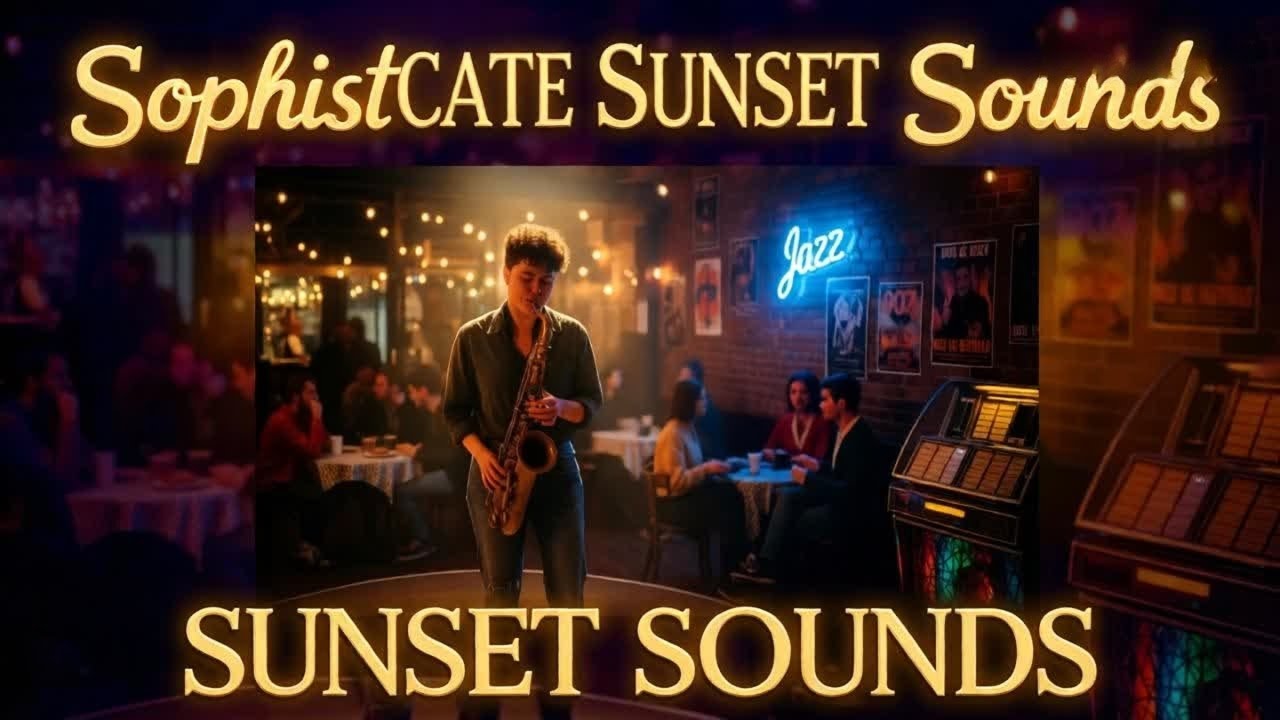 Smooth Saxophone Jazz | Sunset Sounds for Study, Work, and Deep Focus