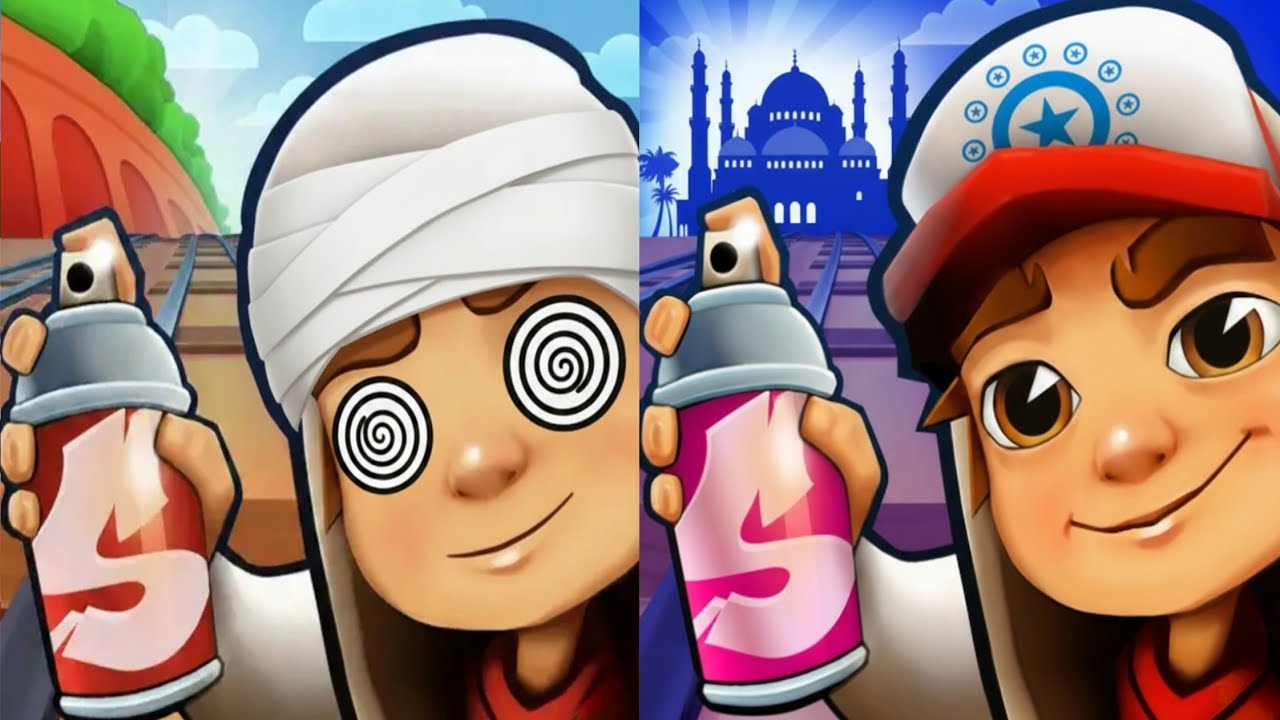 Subway Surfers : The Repeat 2025 🆚 Ramadan Update 2024 Map Comparison 