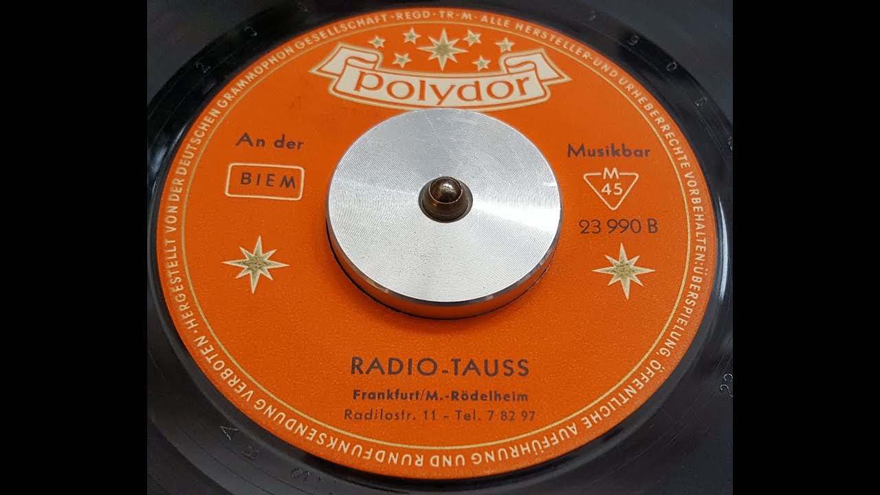 An der Musikbar - Polydor Werbeplatte von 1958 (Seite B)
