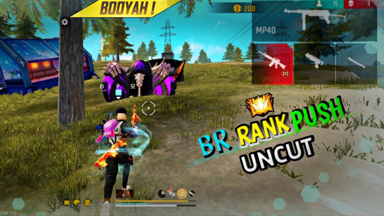Br Rank Push (Uncut) video 🏆#freefire #ranked 