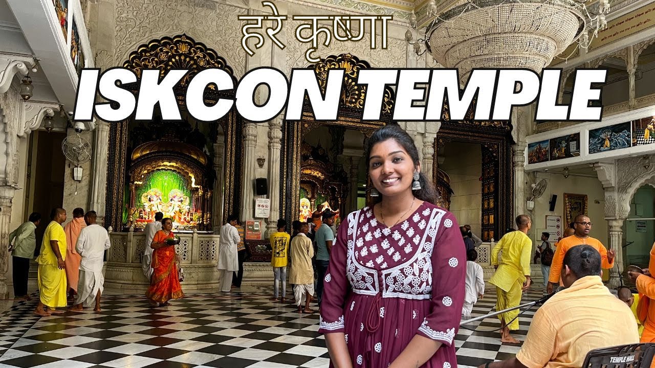 ISKCON mandir Juhu Mumbai | Hare Krishna Mumbai | Iskcon Krishna Mandir | Things to do in Mumbai