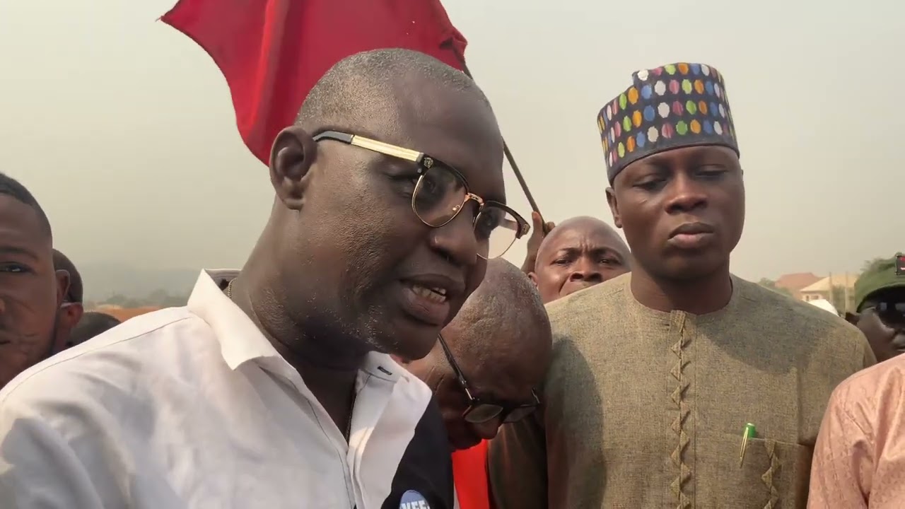 KOGI GOVT OFFICIALS INSPECT THE MAGNIFICENT GANAJA JUNCTION FLYOVER, A MAJOR PROJECT OF GYB