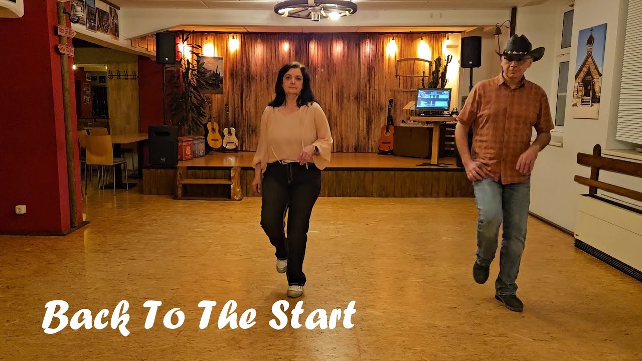 Line Dance BACK TO THE START (Hayley Wheatley) Teach / Dance