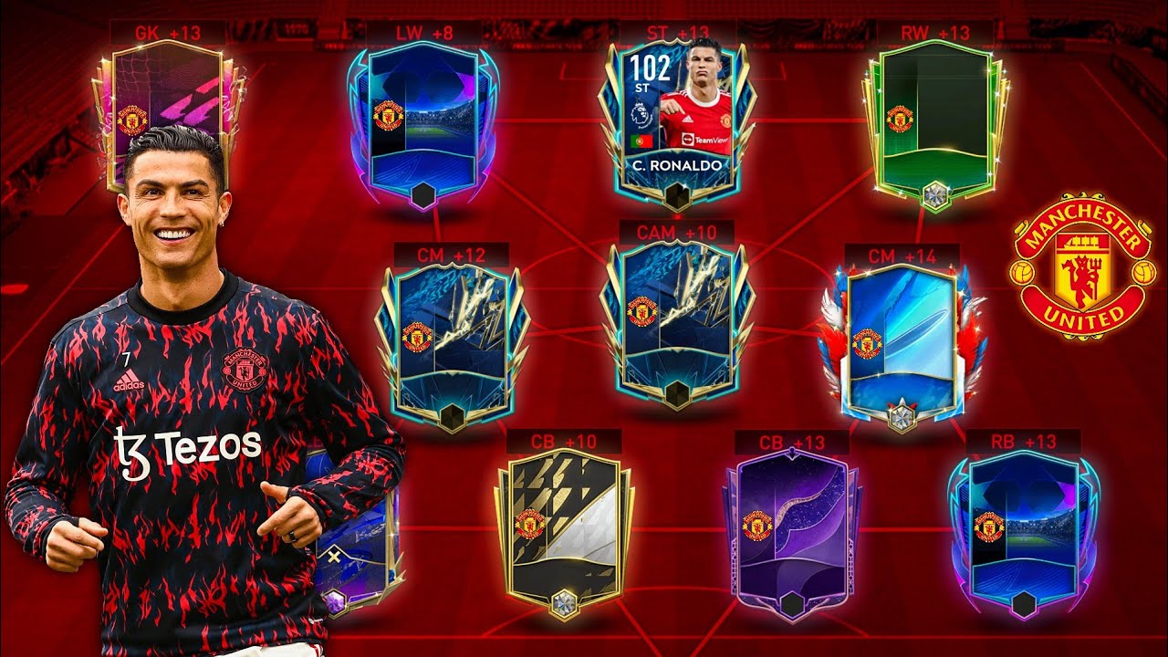 I Built Full Master Manchester United Squad 2022 - FIFA Mobile 22