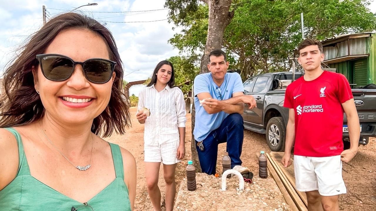 VIAGEM PARA ARAGUAÍNA, FOMOS VISITAR OS PAIS DA SANDRA