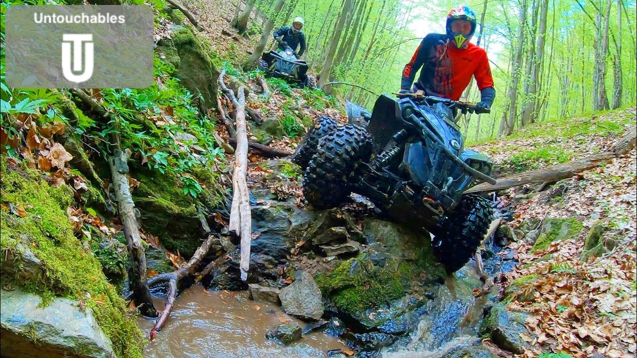 We Go Deep 🤯 Hard Trail and Steep Hill's❗We Go Crazy With Can Am's❗