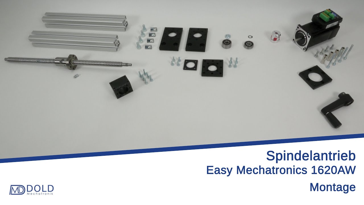 Spindelantrieb Easy Mechatronics System 1620AW - Montageanleitung | DOLD Mechatronik