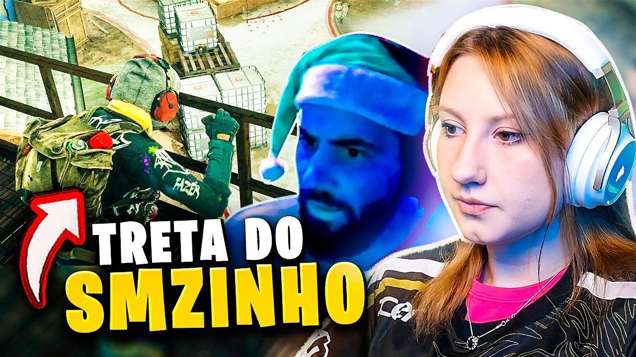 A TRETA DO SMZINHO COM O TIME E A MAIOR GRITARIA DO MUNDO - feat @TheSmzinho , @FabioCOG e JOHNNYZUL