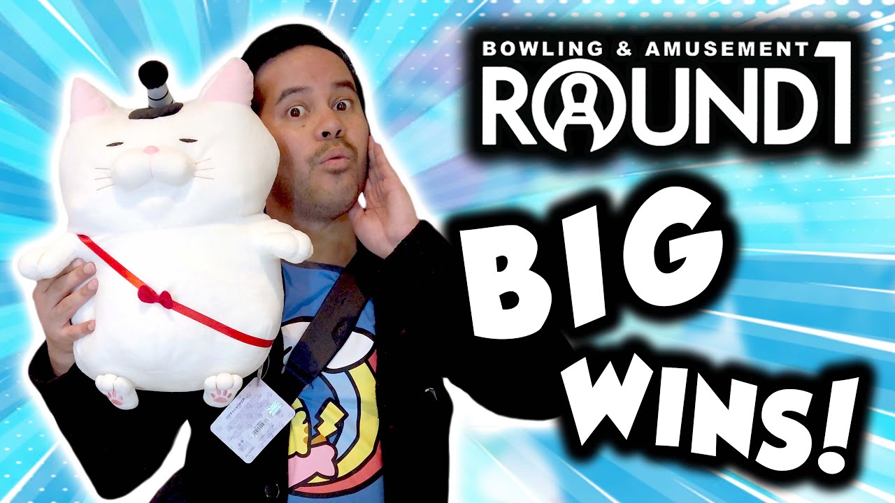 This is how we win UFO catchers at Round 1 arcade!
