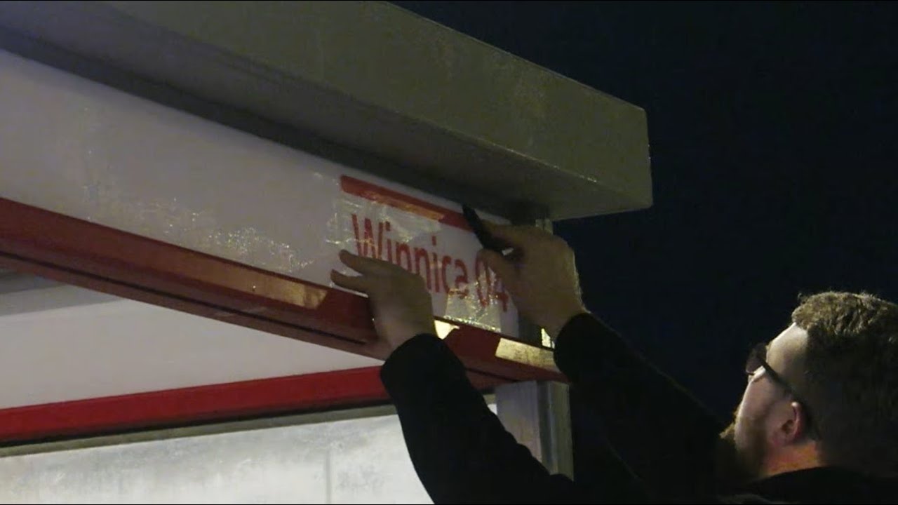 Warszawa - Tramwaj na Winnicę tuż po otwarciu