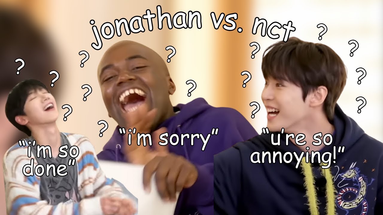 jonathan STILL beefing with nct