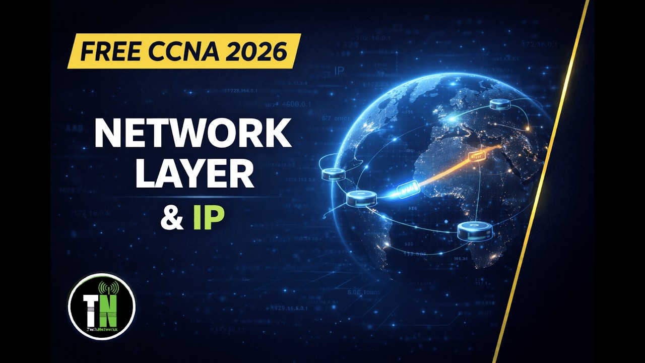 FREE CCNA DAY 3 | Network Layer Deep Dive | IPV4 & IPV6