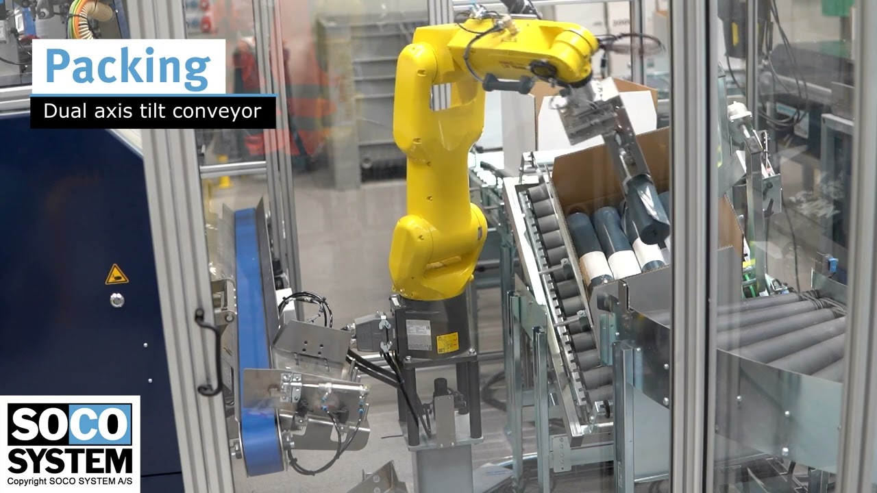 End-of-line packaging solution with sustainable result!